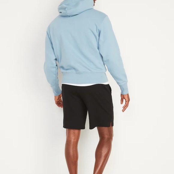 NWT OLD NAVY Live-In French Terry Go-Dry Sweat Shorts -- 9-inch insBlack Jack S - Picture 3 of 4